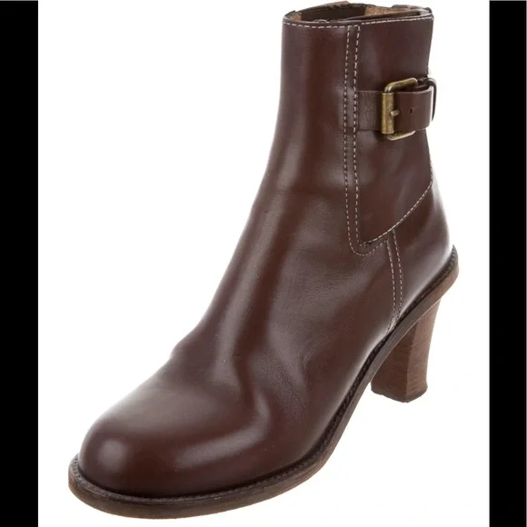 Chloe round toe ankle boots - Picture 2 of 4